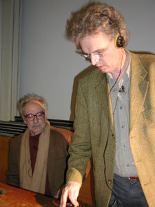 Fred van der Kooij und Jean-Luc Godard